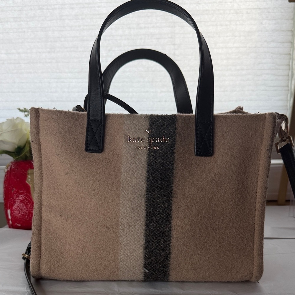 Kate Spade Washington square Sam crossbody roasted peanut - Picture 1 of 13